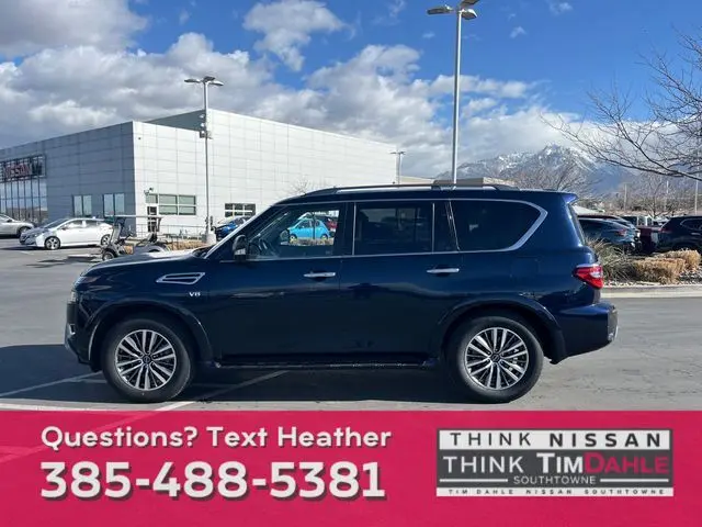 Used 2022 Nissan Armada SL with VIN JN8AY2BB7N9813821 for sale in South Jordan, UT