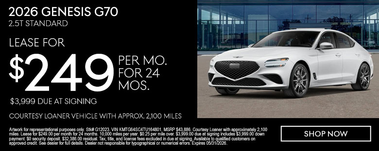 2026 Genesis G70
