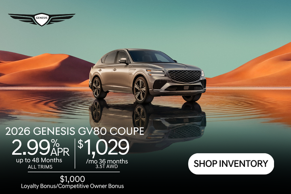 2026 Genesis GV80 Coupe Offer