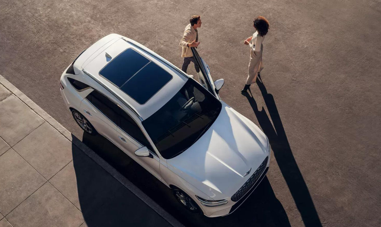 Genesis Service Valet vehicle pickup
