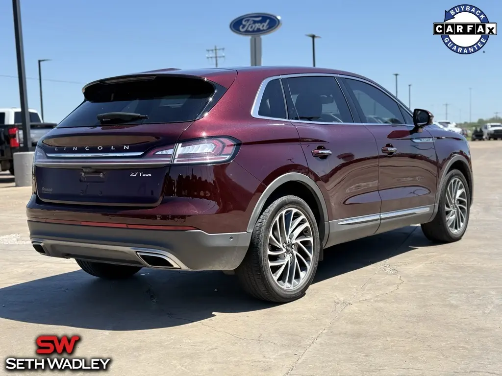 Used 2020 Lincoln Nautilus Reserve with VIN 2LMPJ8KP9LBL03933 for sale in Pauls Valley, OK