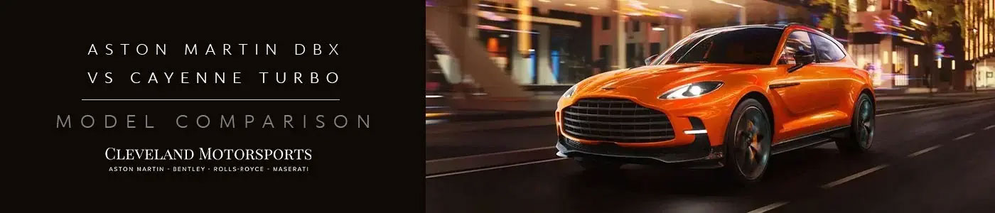Aston Martin DBX vs Porsche Cayenne