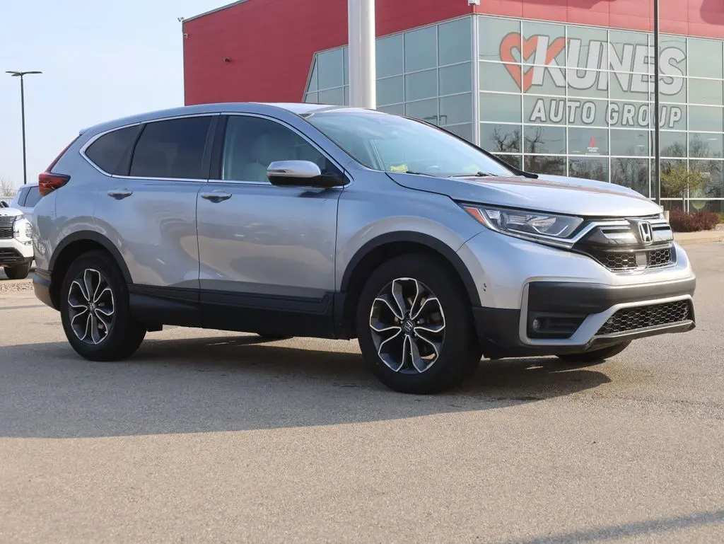 Used 2021 Honda CR-V EX with VIN 5J6RW1H59MA003839 for sale in Madison, WI