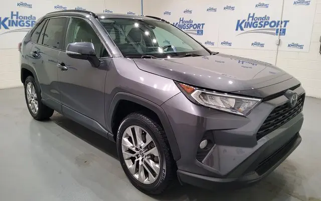 Used 2021 Toyota RAV4 XLE Premium with VIN 2T3A1RFV3MC173524 for sale in Kingsport, TN