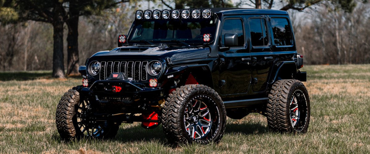 Custom 2024 Jeep Wrangler Rubicon 392 Exterior Driver Side Front Profile