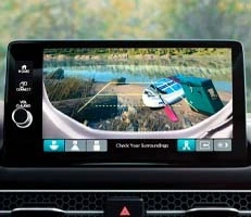Rearview Camera With Dynamic Guidelines
