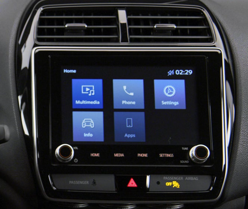 2025 Mitsubishi Outlander Sport Touchscreen Display