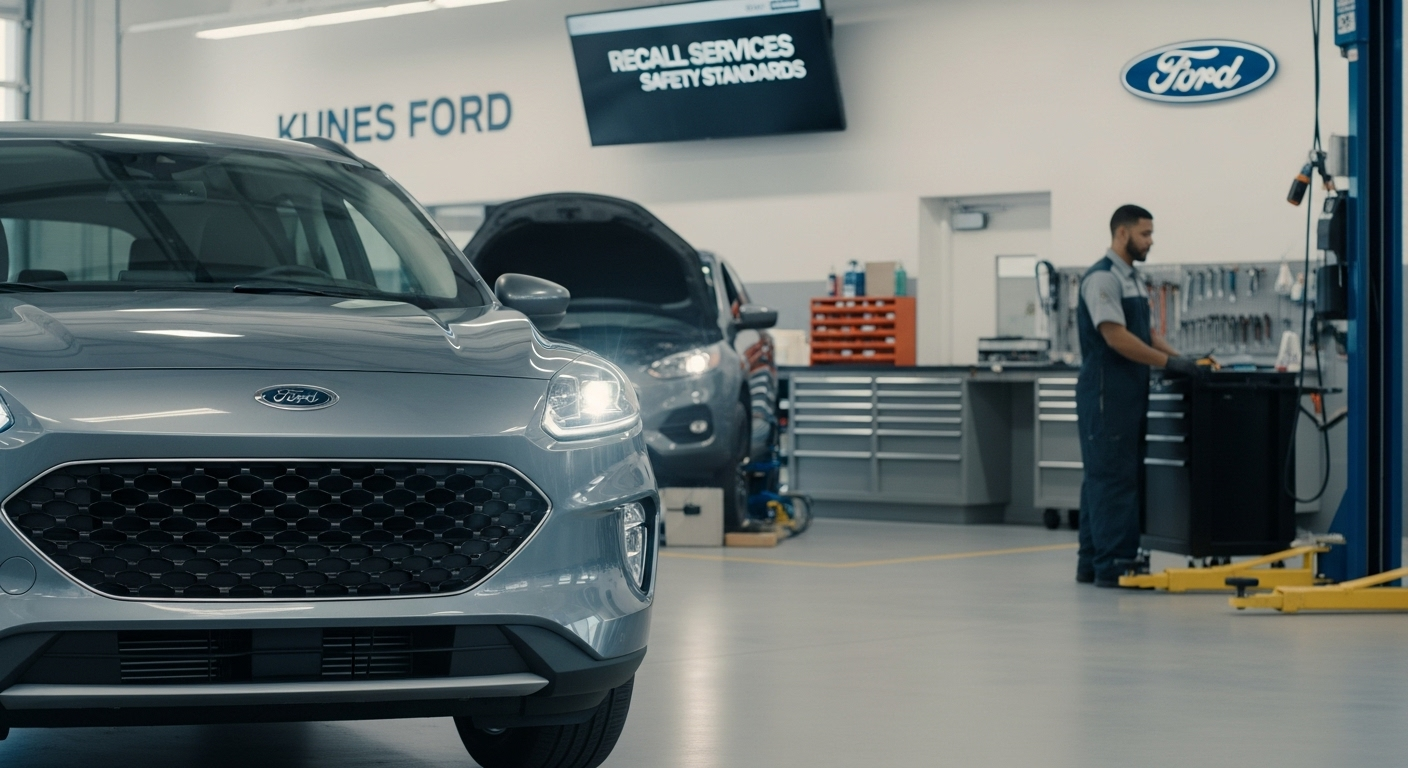 Discover certified Ford Escape recall services near East Troy, WI at Kunes Ford of Delavan. Our expert team ensures your vehicle meets the latest safety standards, providing peace of mind and compliance.