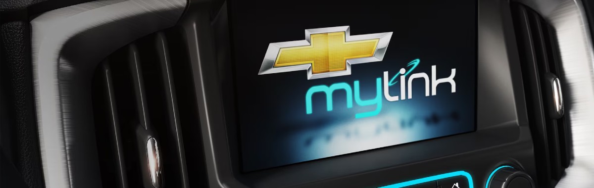 2018 Chevy MyLink Splash Screen on Infotainment Display