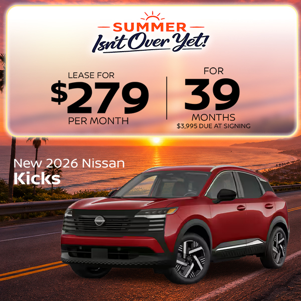New 2026 Nissan Kicks 