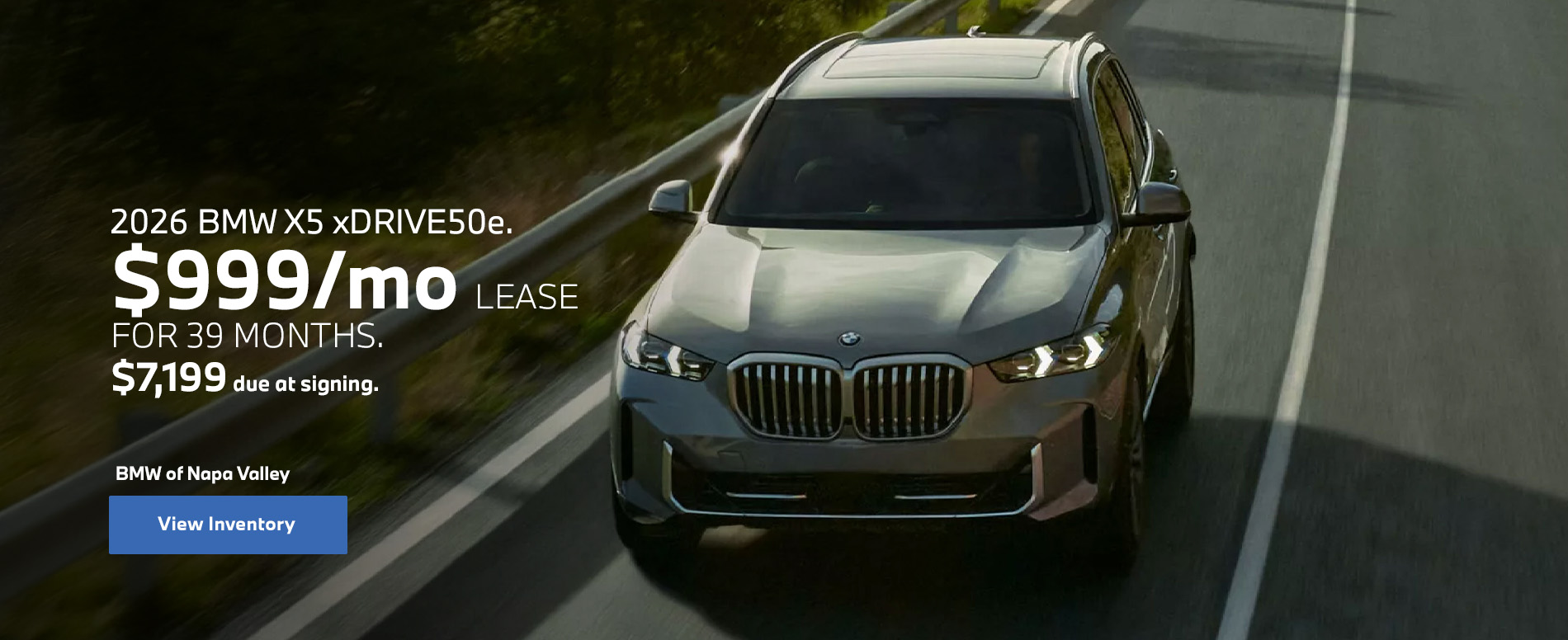 Lease for $999/month for 39 months  $7,199 due at signing