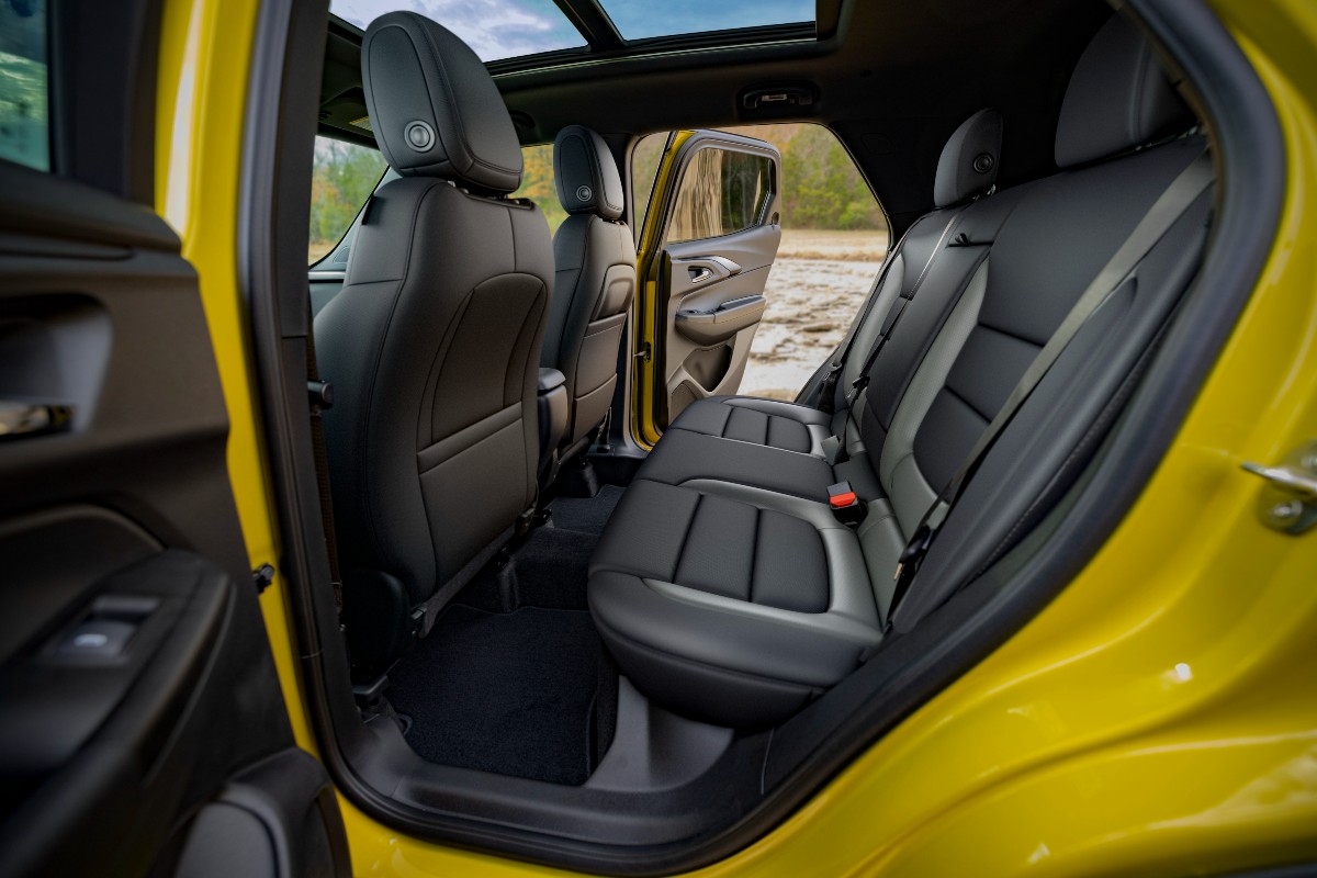 2025 Chevrolet Trailblazer Interior Cabin Rear Seating