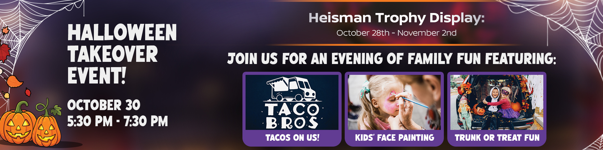 Halloween Takeover Event