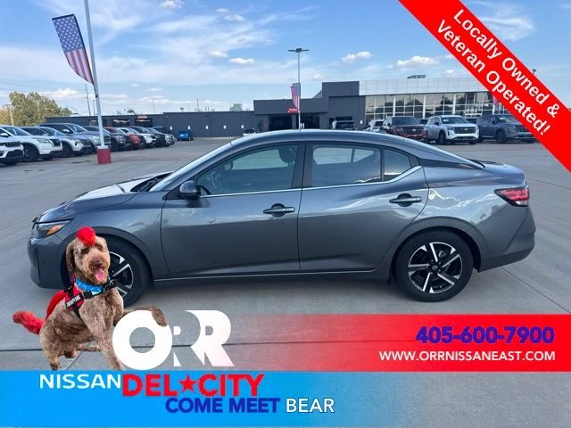 Used 2025 Nissan Sentra SV with VIN 3N1AB8CV6SY269135 for sale in Del City, OK
