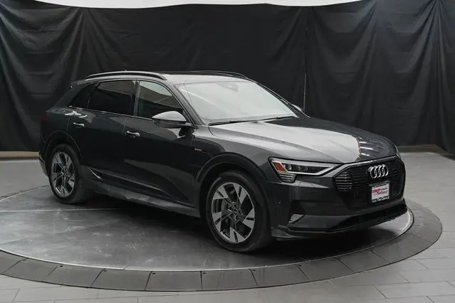 Used 2021 Audi e-tron Premium with VIN WA1AAAGE9MB018865 for sale in Murray, UT