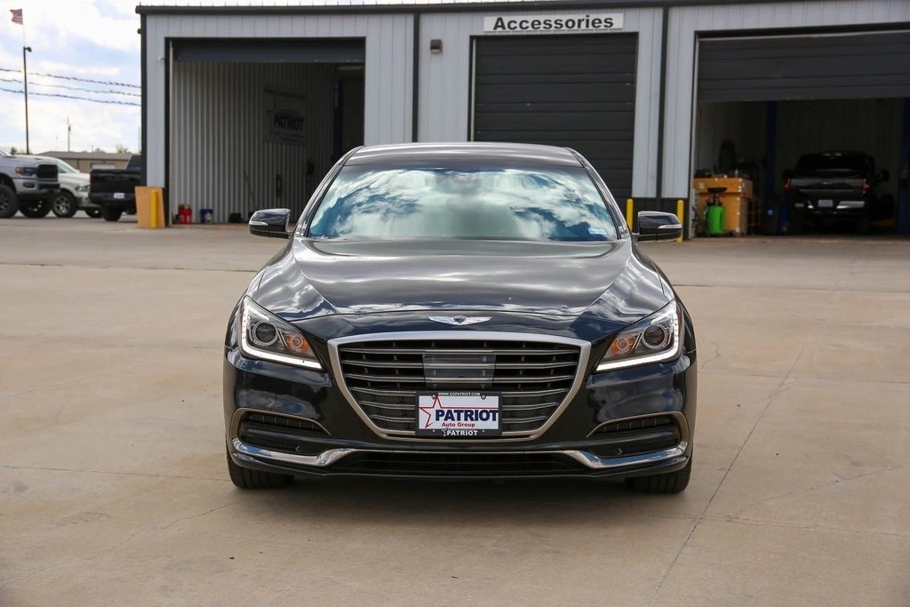 Used 2019 GENESIS G80 Base with VIN KMTFN4JE9KU321495 for sale in Bartlesville, OK