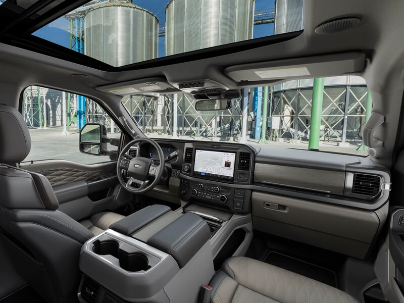 25 Ford Super Duty Interior Main