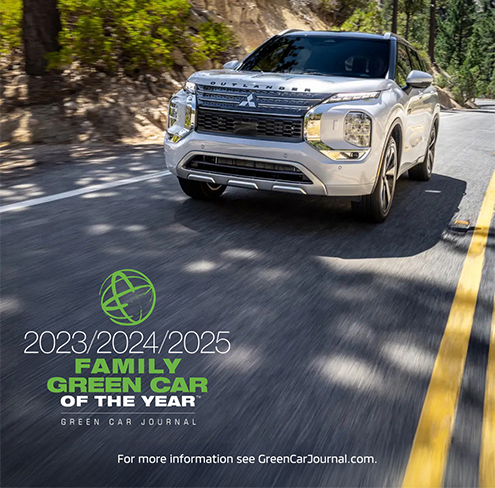 Mitsubishi Outlander PHEV Familiy Green Car of the Year