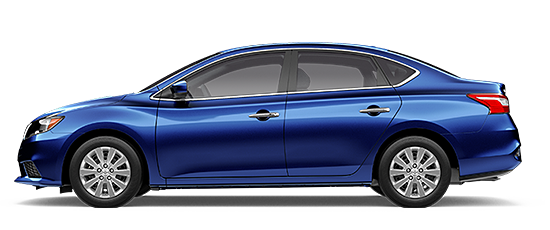 2017 Nissan Sentra SV sedan, side profile