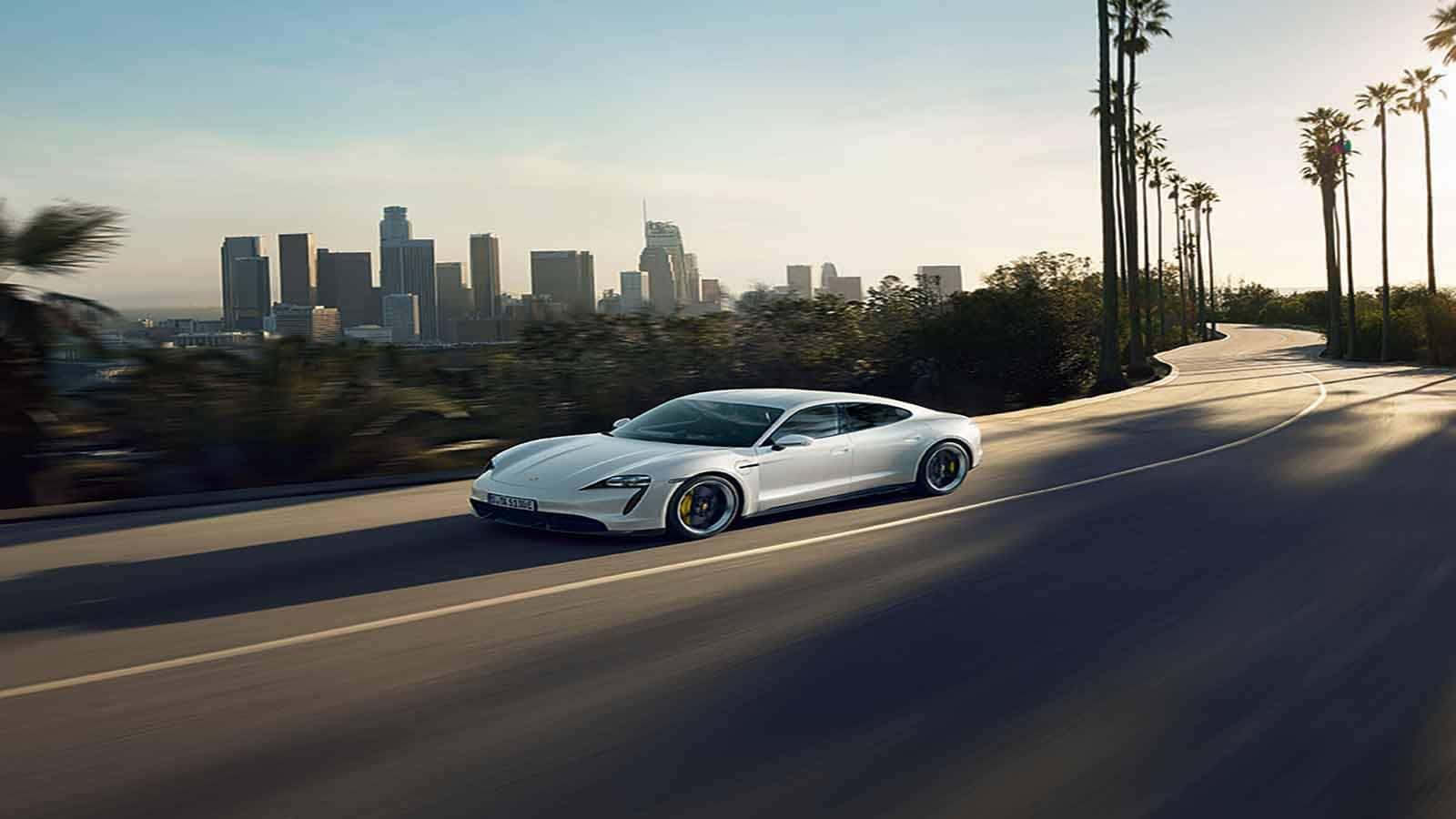 Porsche Taycan Turbo S Luxury Electric Vehicle