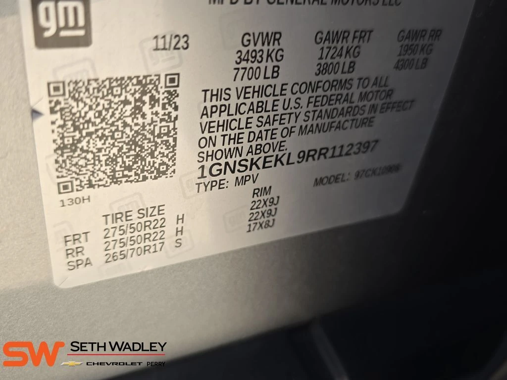2024 Chevrolet Suburban RST - Photo 35