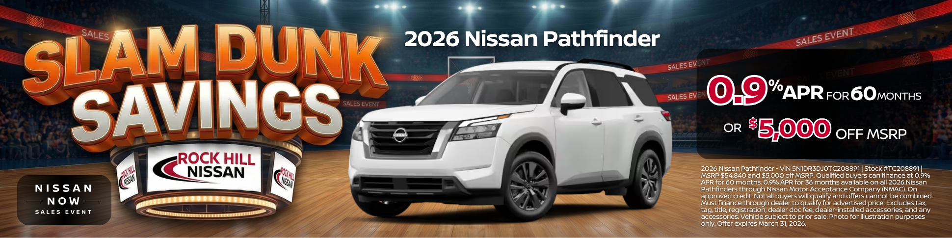March Specials Rock Hill Nissan