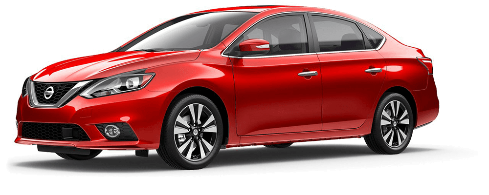 2018 Nissan Sentra sedan in Red Alert
