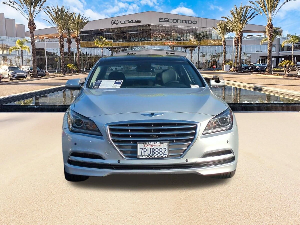 Used 2015 Hyundai Genesis Base with VIN KMHGN4JE0FU101599 for sale in Escondido, CA