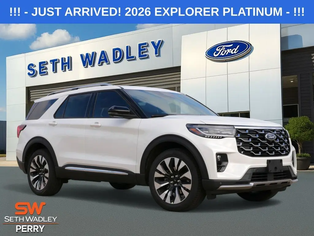 2026 Ford Explorer Platinum's photo