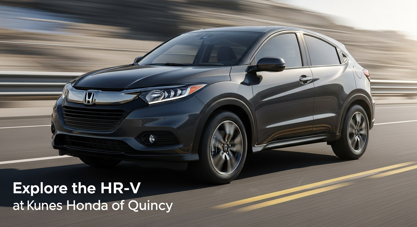 Explore the 2025 Honda HR-V at Kunes Honda of Quincy. Check out our latest models and take advantage of our special offers. Shop New Hondas today!
