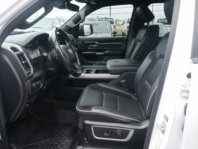 Used 2021 RAM Ram 1500 Pickup Laramie with VIN 1C6SRFJT0MN787297 for sale in Alliance, OH
