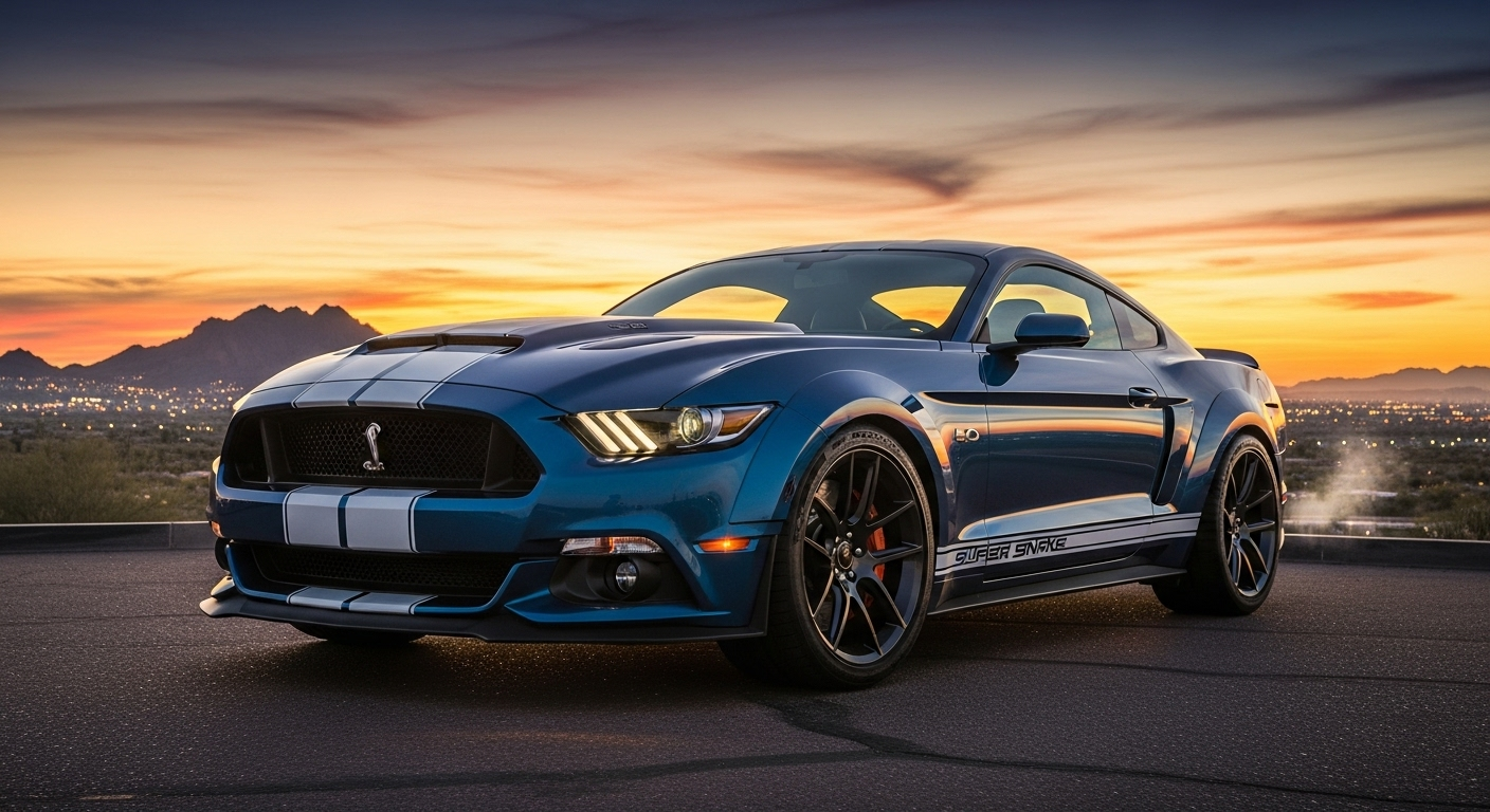Explore the 2024 Shelby Mustang Super Snake lineup in Phoenix, AZ. Specs, trims, and delivery options. We deliver anywhere in the U.S.