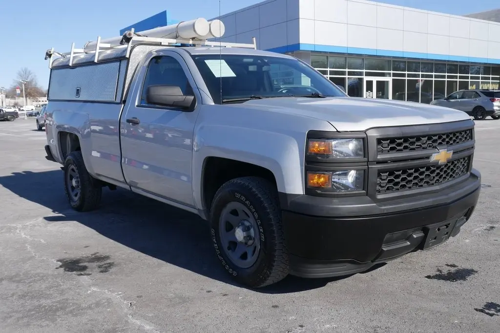 Used 2014 Chevrolet Silverado 1500 Work Truck 1WT with VIN 1GCNCPEH1EZ224031 for sale in Atwater, OH