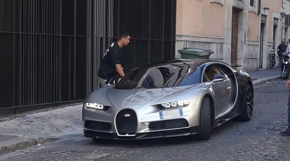 Cristiano Ronaldo - Bugatti Chiron