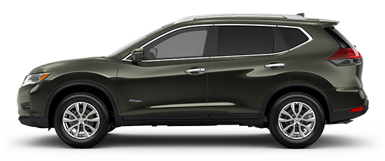2017 Nissan Rogue SV Hybrid, side profile