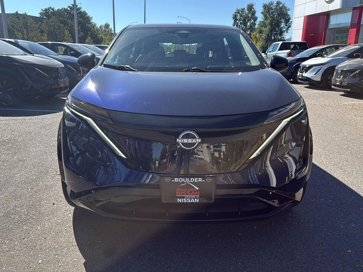 Certified 2024 Nissan ARIYA Engage+ with VIN JN1DF0BB8RM743125 for sale in Boulder, CO