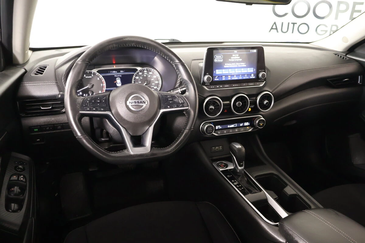 Used 2021 Nissan Sentra SV with VIN 3N1AB8CVXMY322468 for sale in Yukon, OK