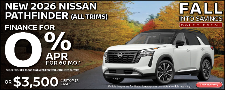 2026 Nissan Pathfinder (All Trims)