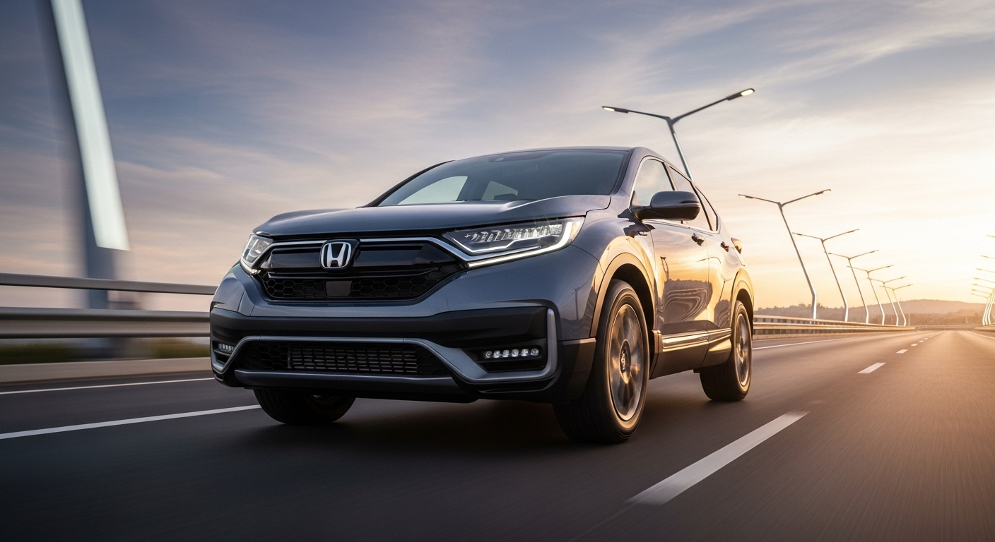 Explore the 2025 Honda CR-V Hybrid at Kunes Honda of Quincy. Check out our inventory and find the perfect model for you. Shop New Hondas today!