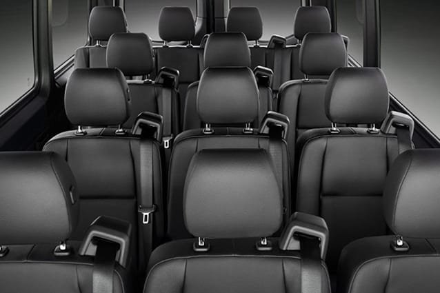 Rows of seats
