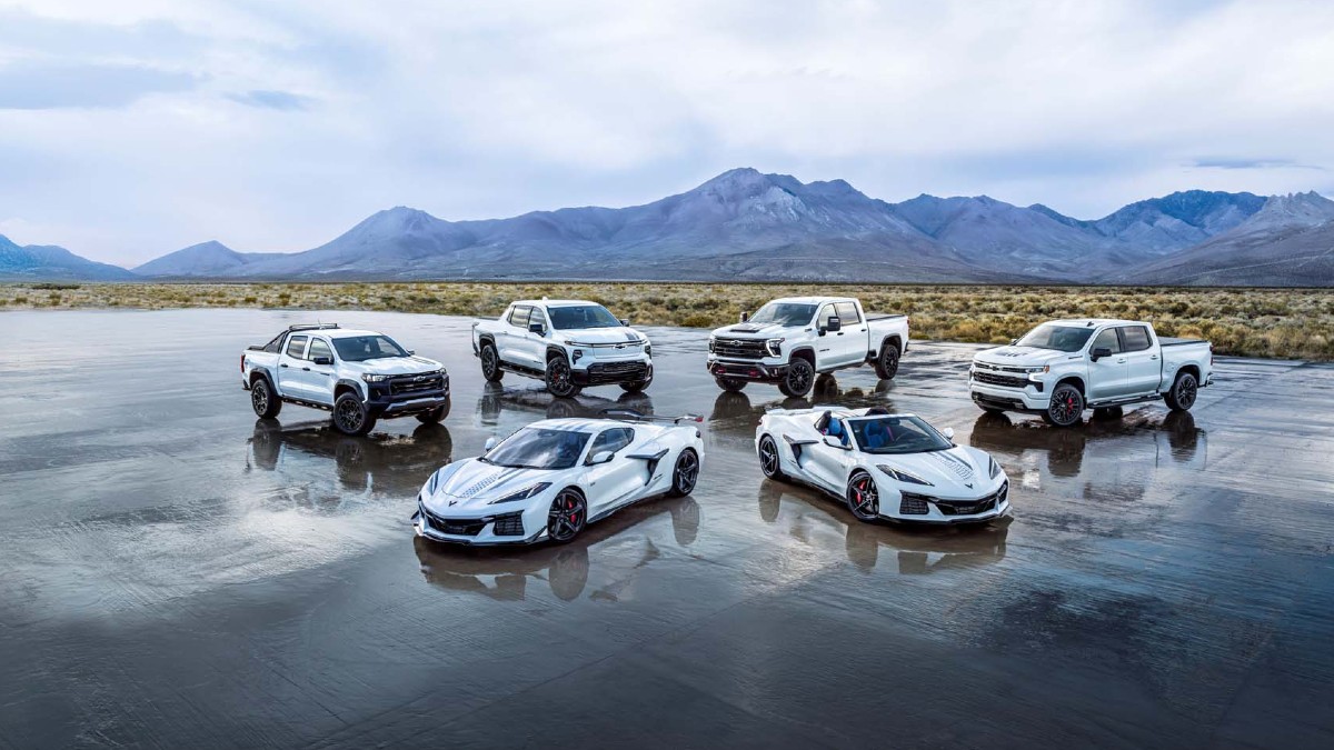 Chevy Stars & Steel Lineup Group Shot