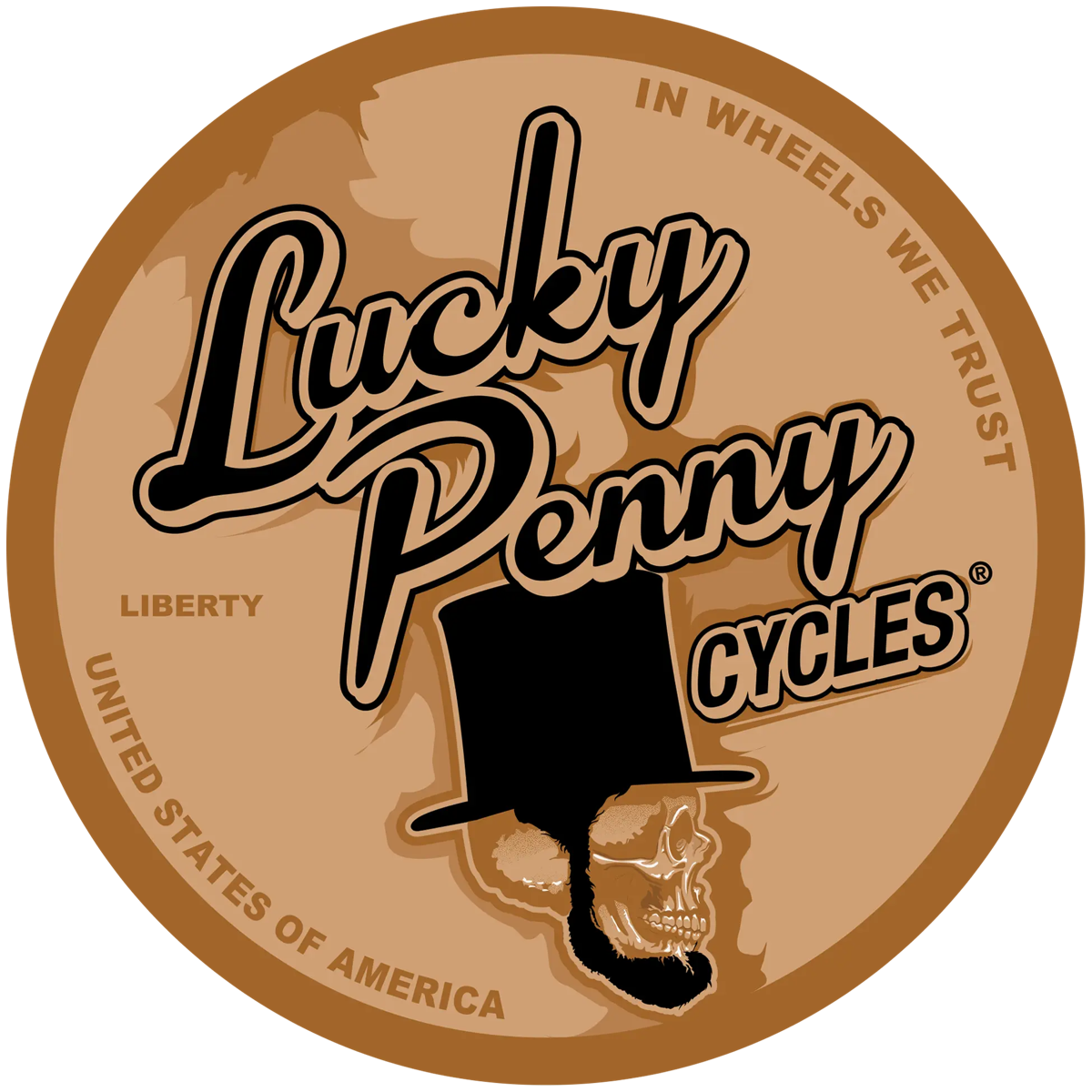 Lucky Penny Cycles logo