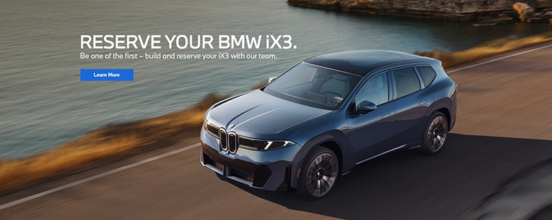 Reserve Your BMW IX3 in Roxbury