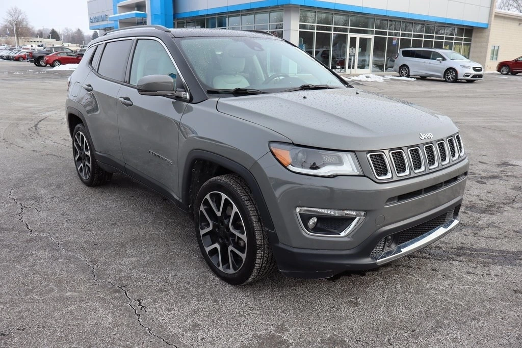 Used 2021 Jeep Compass Limited with VIN 3C4NJDCB5MT545465 for sale in Atwater, OH