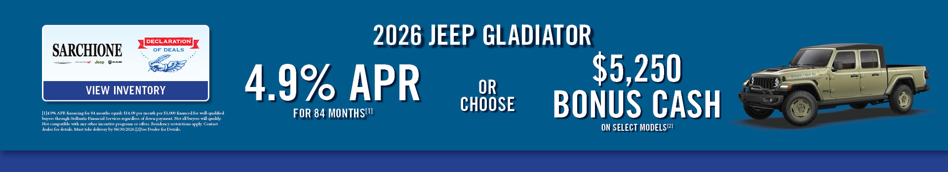 2026 Jeep Gladiator