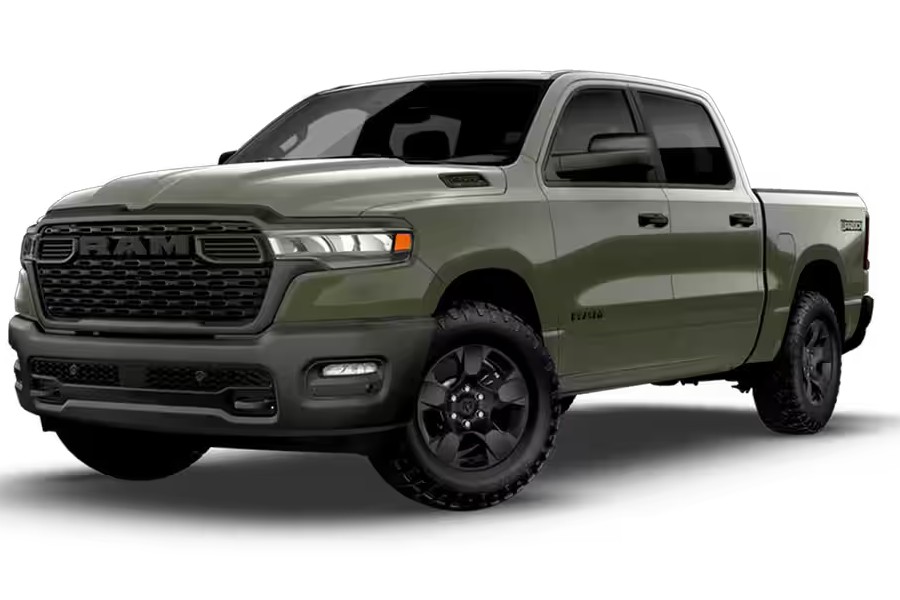 2026 RAM 1500 Warlock Exterior Driver Side Front Profile