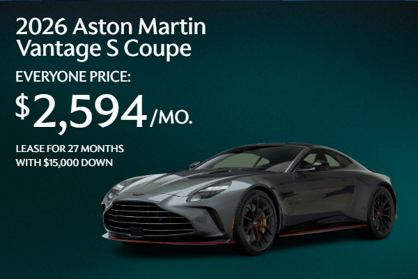 2026 Aston Martin Vantage S Coupe