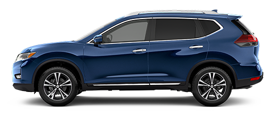 2017 Nissan Rogue SL, side profile