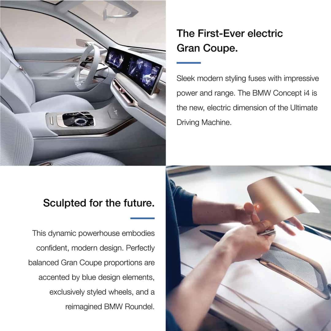 BMW i4 electric cars