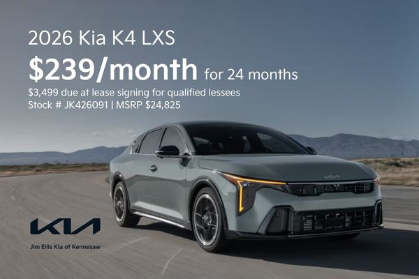 2026 Kia K4 Lease
Offer